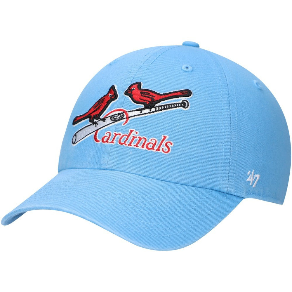 St. Louis Cardinals '47 Logo Cooperstown Collection Clean Up Adjustable Hat - MLB