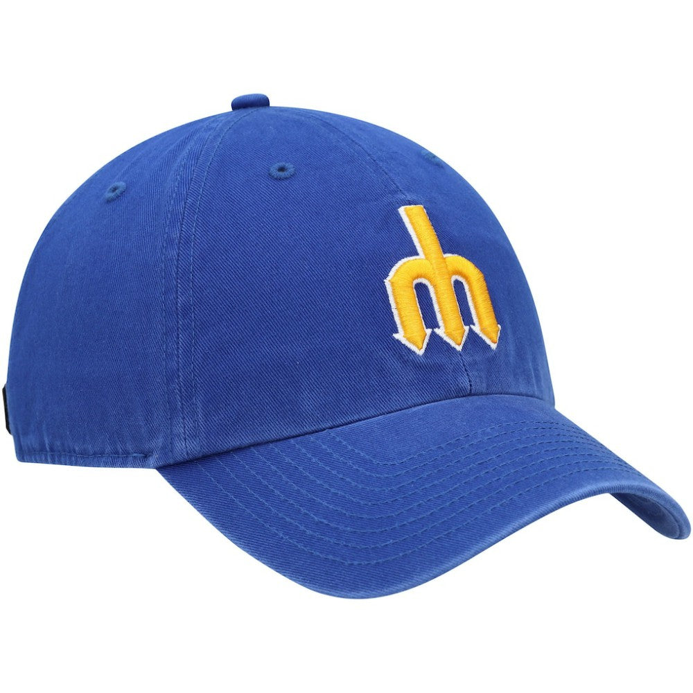 Seattle Mariners '47 1977 Logo Cooperstown Collection Clean Up Adjustable Hat - MLB