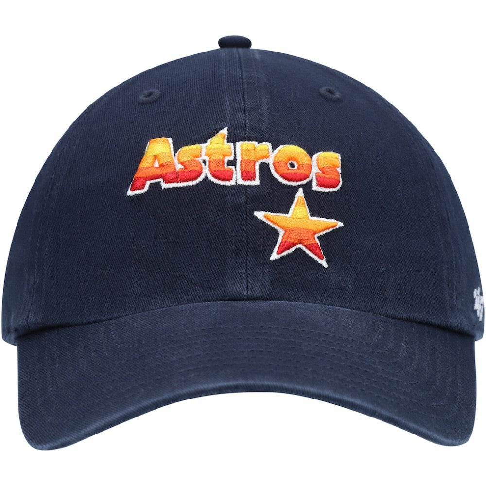 Houston Astros '47 Logo Cooperstown Collection Clean Up Adjustable Hat - MLB