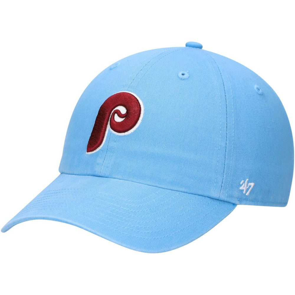 Philadelphia Phillies '47 Logo Cooperstown Collection Clean Up Adjustable Hat - MLB