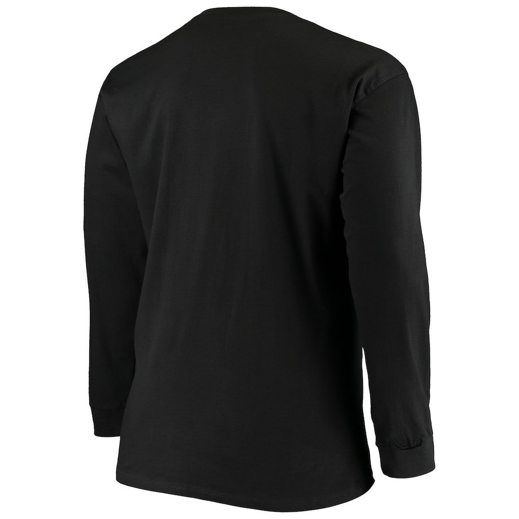 Jacksonville Jaguars Big & Tall Color Pop Long Sleeve T-Shirt Black | Fanatics
