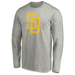 San Diego Padres Official Team Logo Long Sleeve T-Shirt - MLB