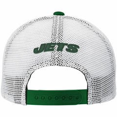 New York Jets Youth Core Lockup Adjustable Hat Green/White | NFL
