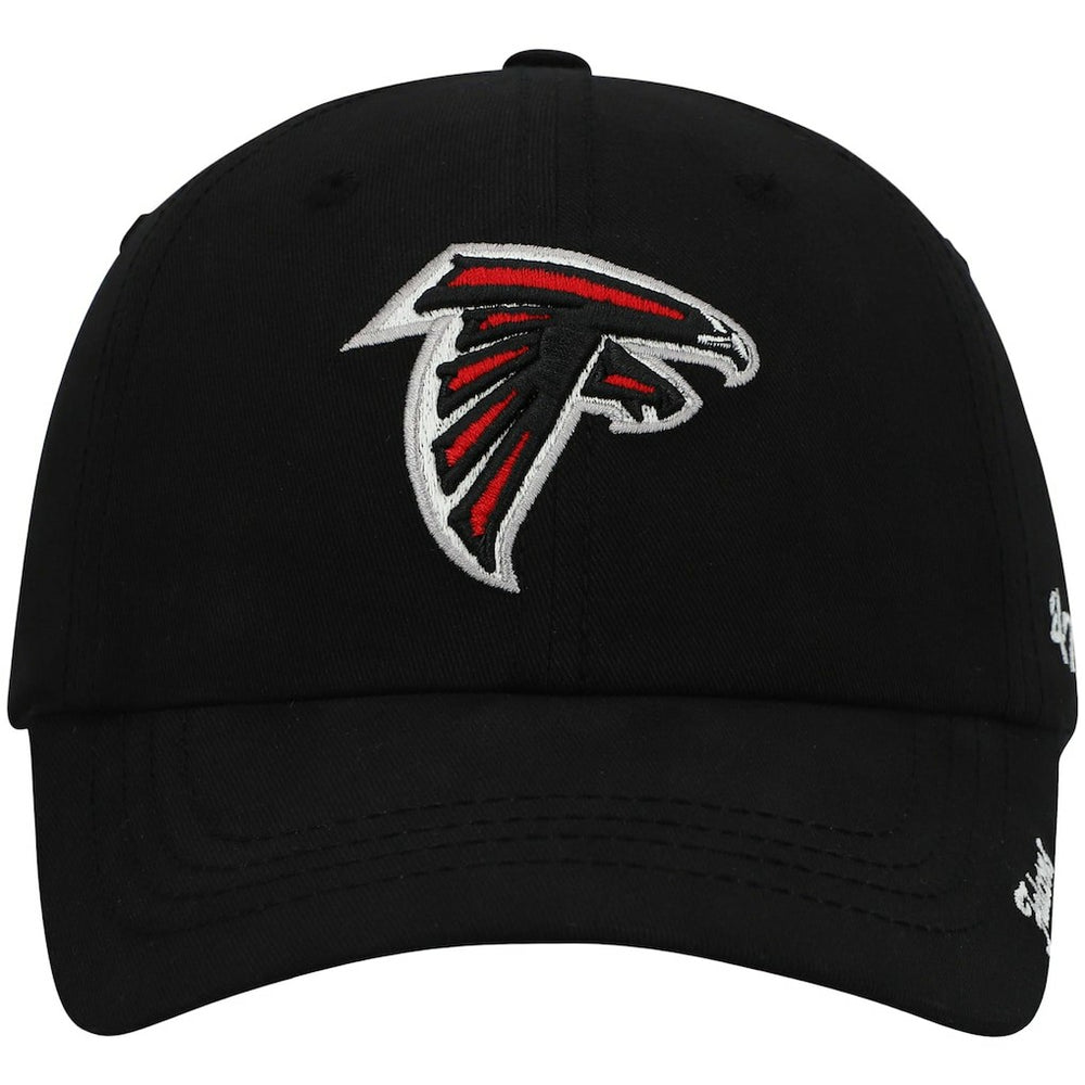 Atlanta Falcons '47 Women's Miata Clean Up Primary Adjustable Hat Black | 47 brand