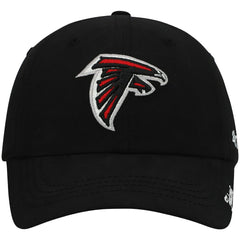 Atlanta Falcons '47 Women's Miata Clean Up Primary Adjustable Hat Black | 47 brand