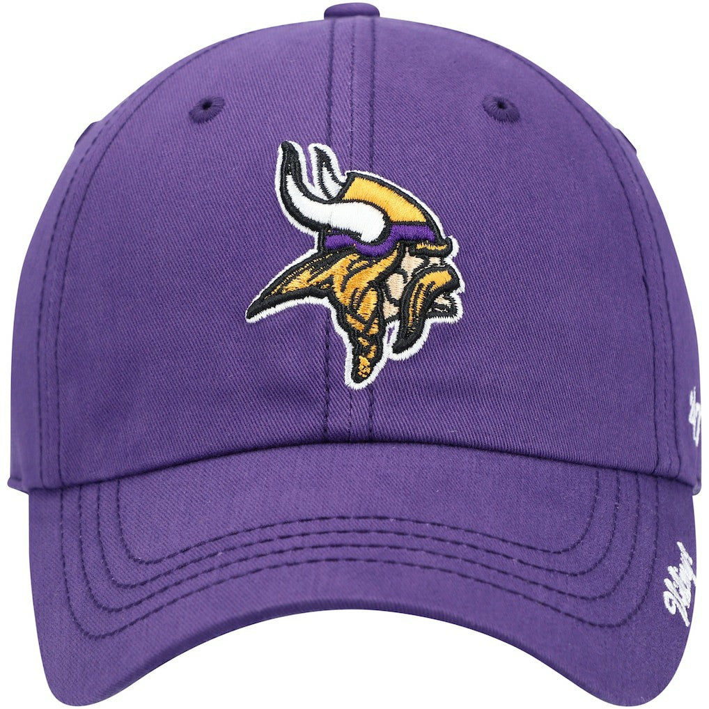 Minnesota Vikings '47 Women's Miata Clean Up Primary Adjustable Hat Purple | 47 brand