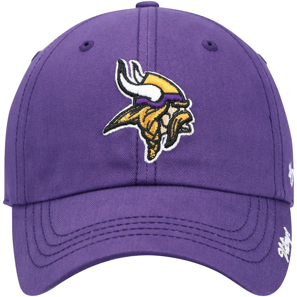 Minnesota Vikings '47 Women's Miata Clean Up Primary Adjustable Hat Purple | 47 brand