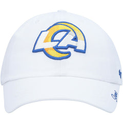 Los Angeles Rams '47 Women's Miata Clean Up Logo Adjustable Hat White | 47 brand