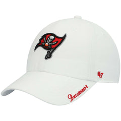 Tampa Bay Buccaneers '47 Women's Miata Clean Up Logo Adjustable Hat White | 47 brand