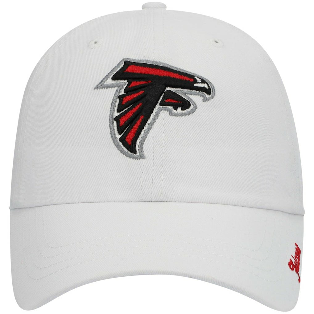 Atlanta Falcons '47 Women's Miata Clean Up Logo Adjustable Hat White | 47 brand
