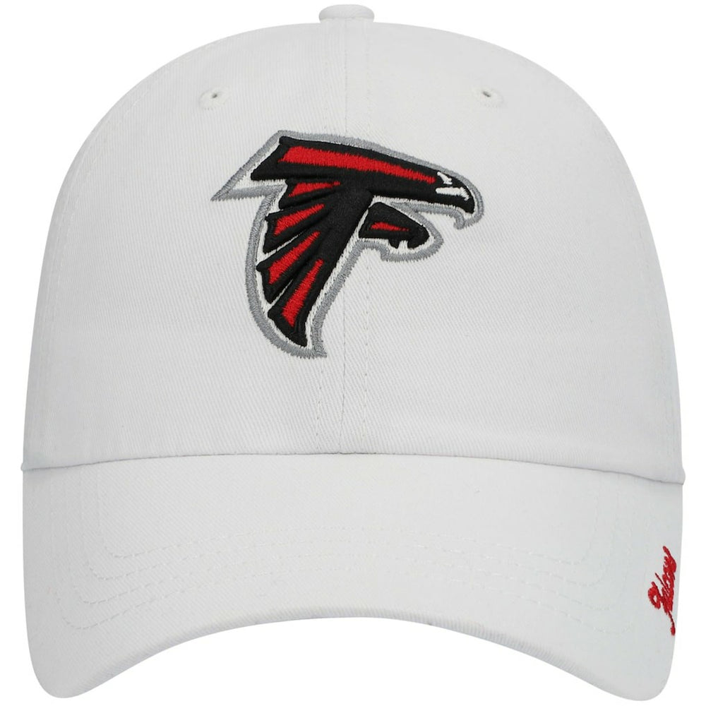 Atlanta Falcons '47 Women's Miata Clean Up Logo Adjustable Hat White | 47 brand