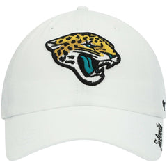 Jacksonville Jaguars '47 Women's Miata Clean Up Logo Adjustable Hat White | 47 brand