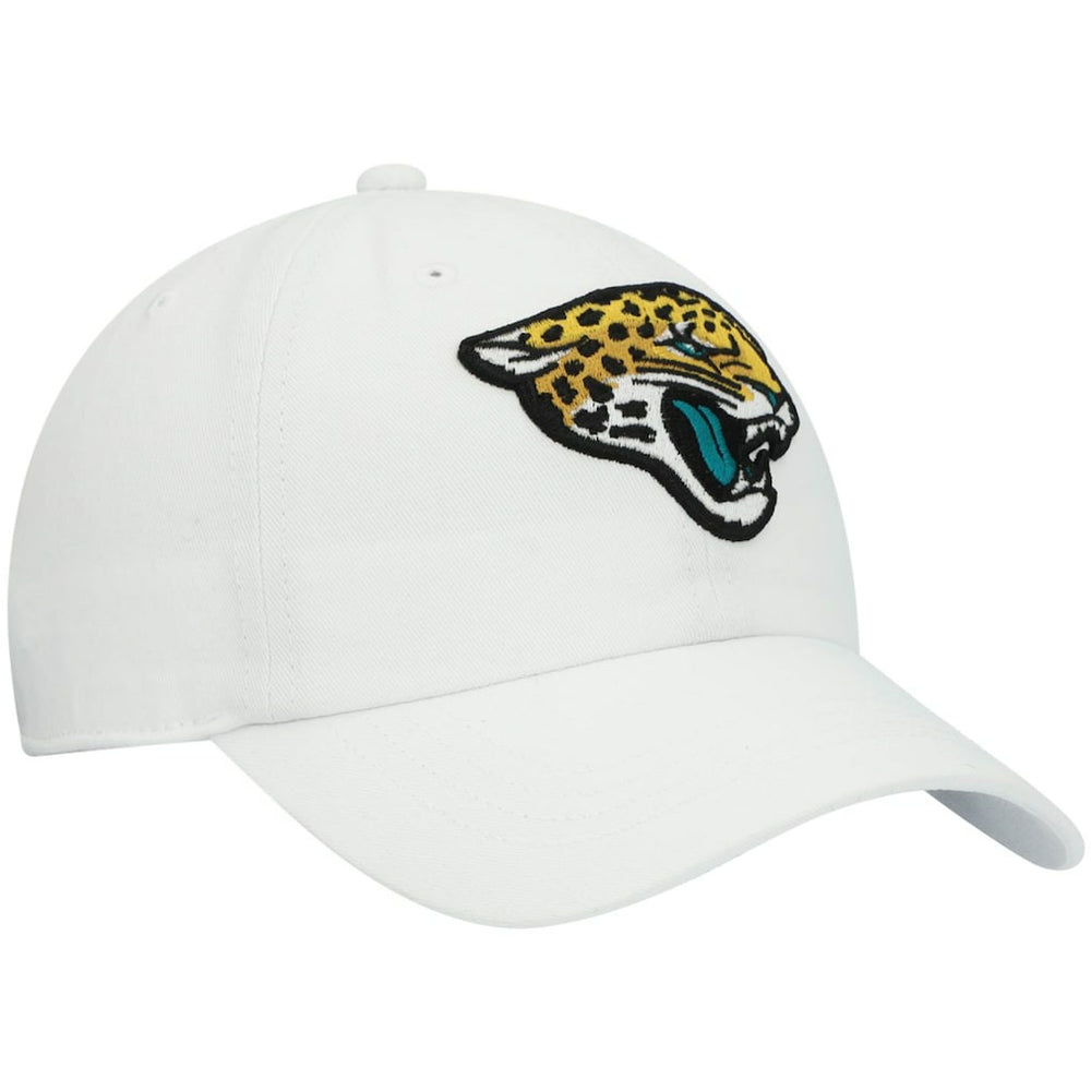 Jacksonville Jaguars '47 Women's Miata Clean Up Logo Adjustable Hat White | 47 brand