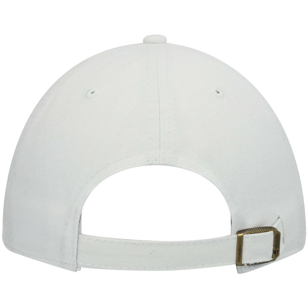 Miami Dolphins '47 Women's Miata Clean Up Logo Adjustable Hat White | 47 brand