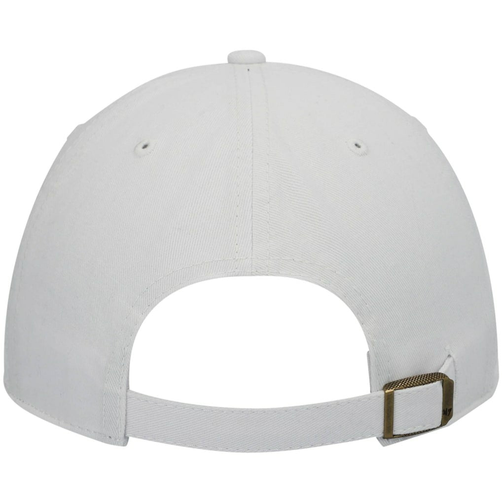 New Orleans Saints '47 Women's Miata Clean Up Logo Adjustable Hat White | 47 brand