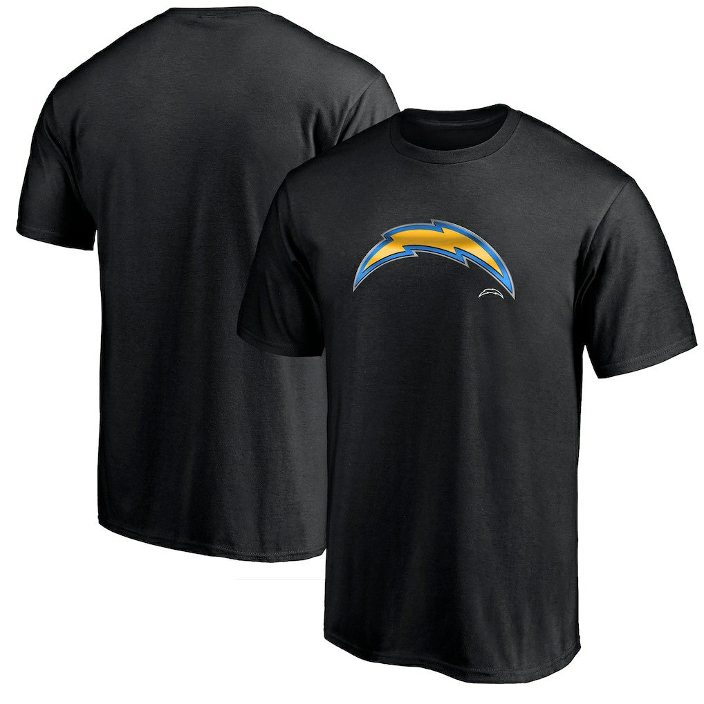 Los Angeles Chargers Midnight Mascot Team Logo T-Shirt Black | NFL