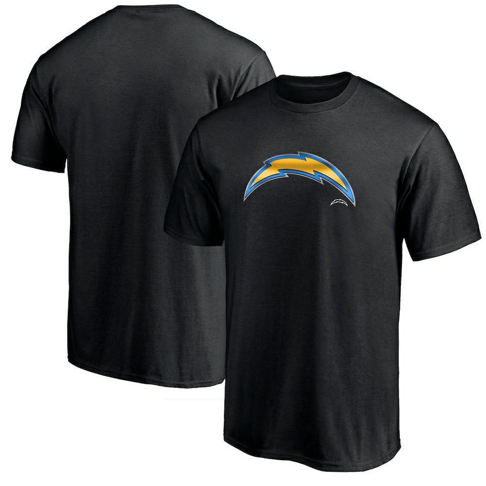 Los Angeles Chargers Midnight Mascot Team Logo T-Shirt Black | NFL