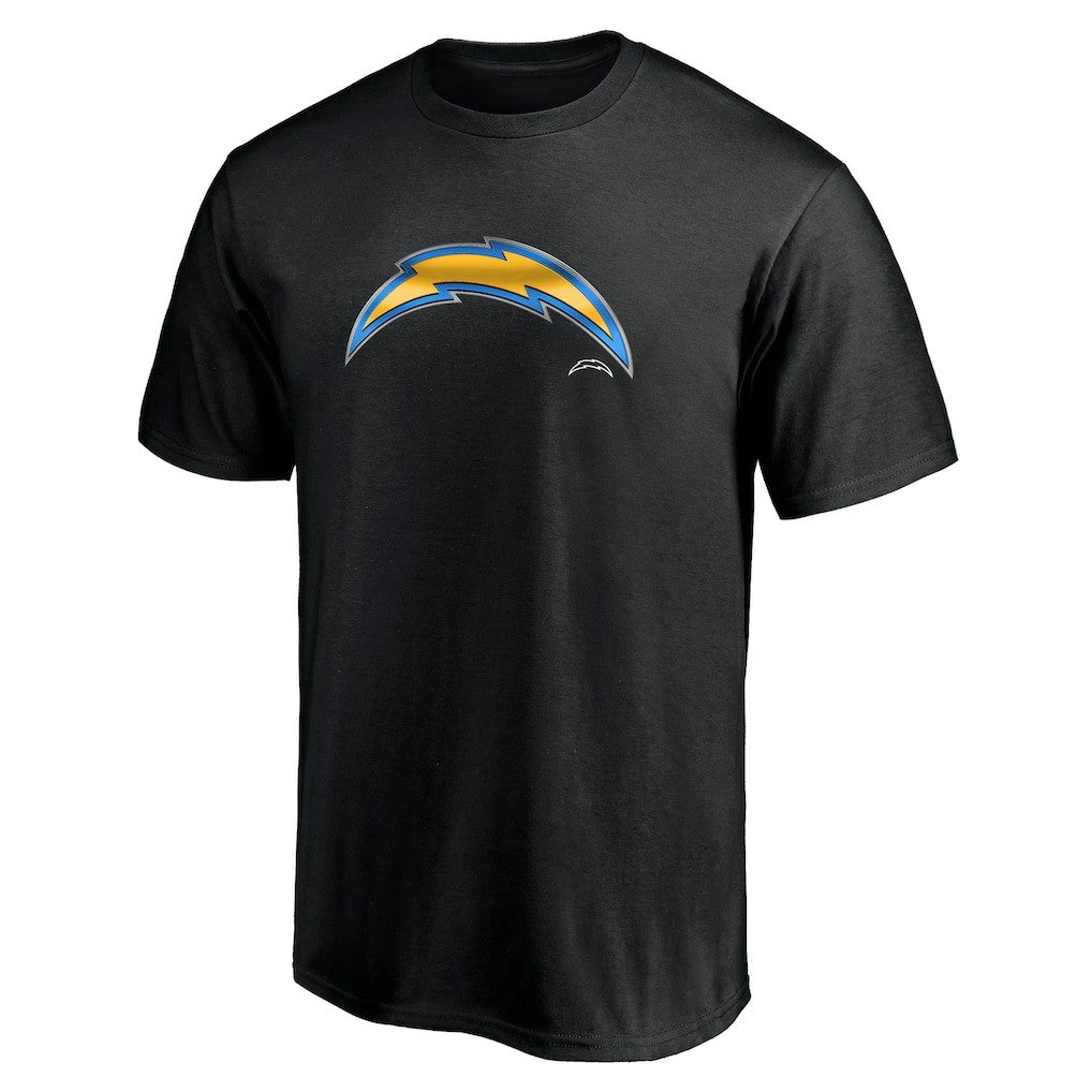 Los Angeles Chargers Midnight Mascot Team Logo T-Shirt Black | NFL