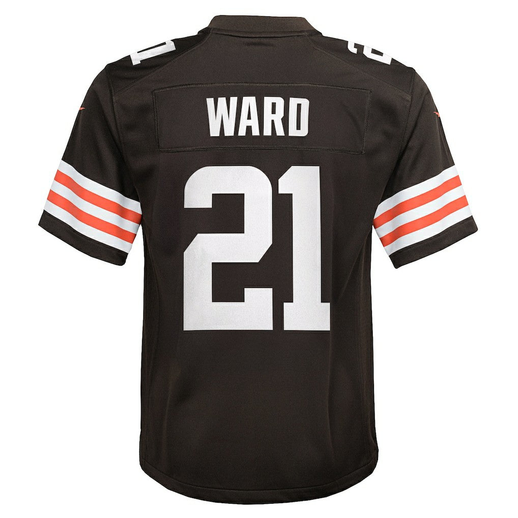 Denzel Ward Cleveland Browns Youth Game Jersey Brown | Nike for Sale