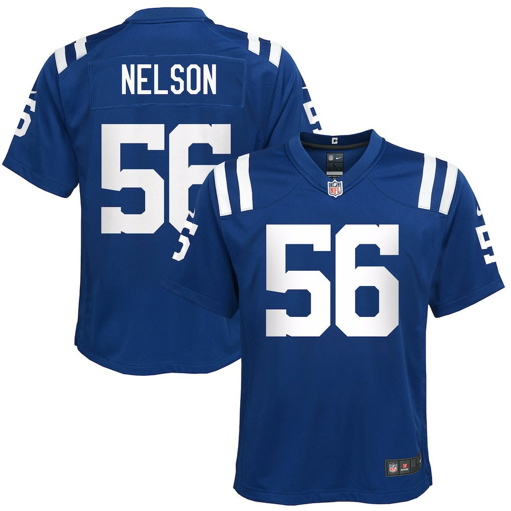 Quenton Nelson Indianapolis Colts Youth Game Jersey Royal | Nike for Sale