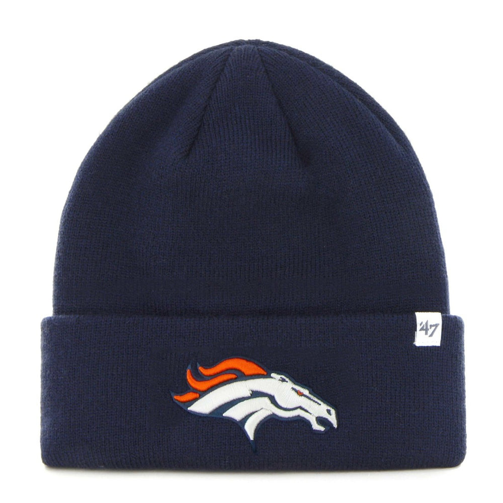 Denver Broncos '47 Primary Basic Cuffed Knit Hat Navy | 47 brand