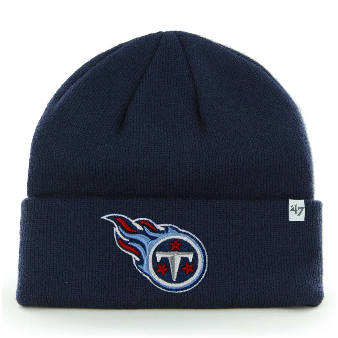 Tennessee Titans '47 Primary Basic Cuffed Knit Hat Navy | 47 brand