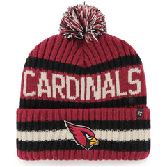 Arizona Cardinals '47 Bering Cuffed Knit Hat with Pom Cardinal | 47 brand