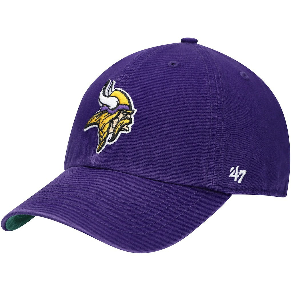Minnesota Vikings '47 Franchise Logo Fitted Hat Purple | 47 brand