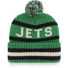 New York Jets '47 Bering Cuffed Knit Hat with Pom Kelly Green | 47 brand