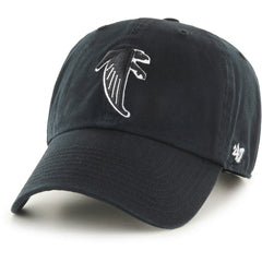 Atlanta Falcons '47 Clean Up Adjustable Hat Black | 47 brand