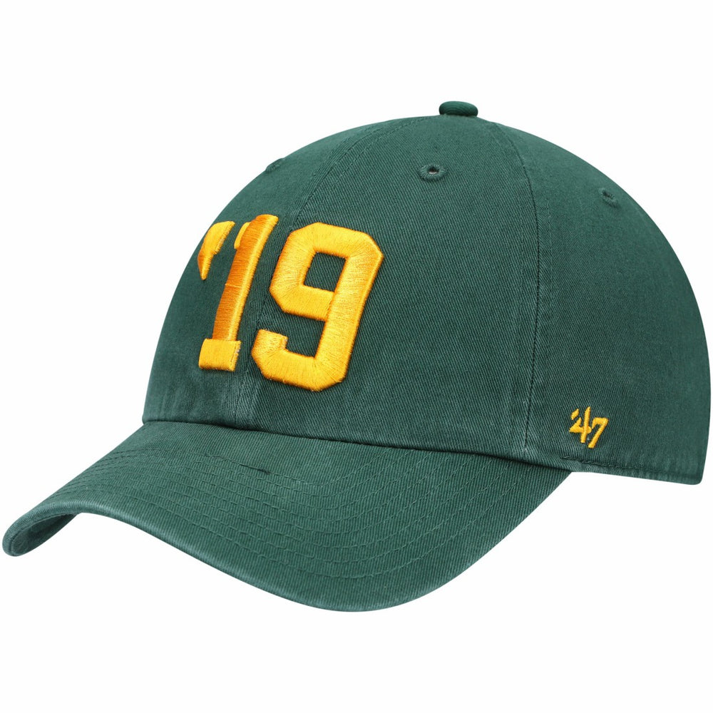 Green Bay Packers '47 Clean Up Adjustable Hat Green | 47 brand