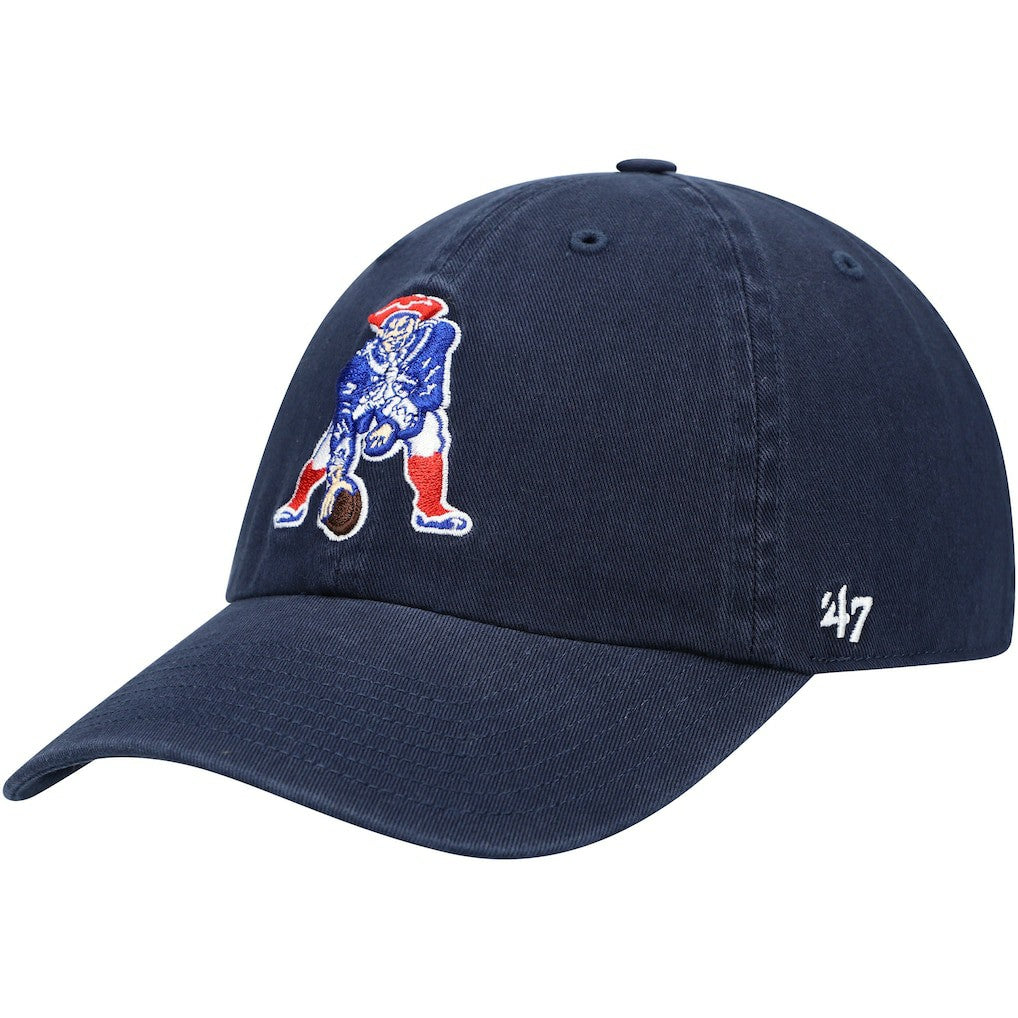 New England Patriots '47 Clean Up Adjustable Hat Navy | 47 brand