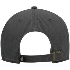 New Orleans Saints '47 Clean Up Adjustable Hat Charcoal | 47 brand