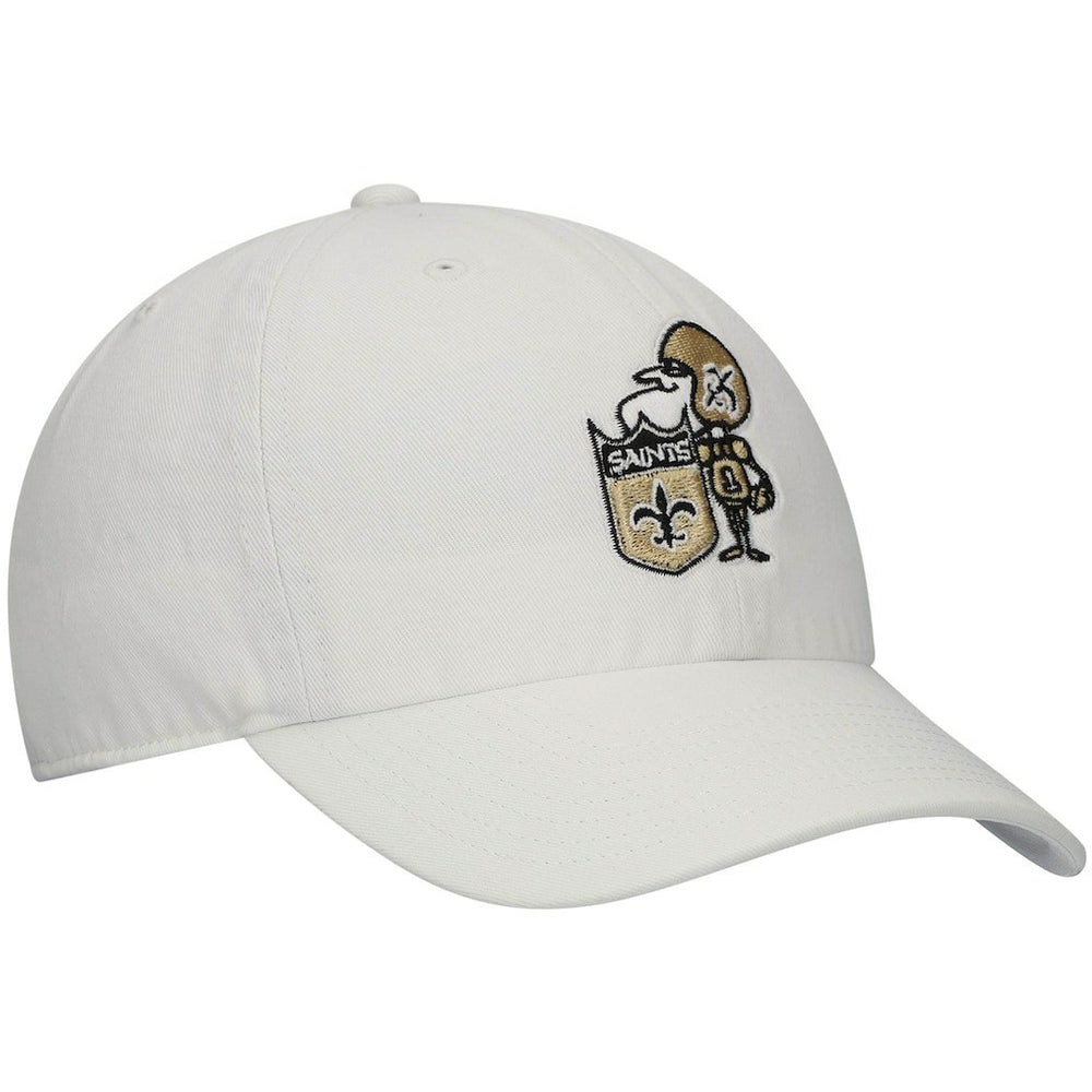 New Orleans Saints '47 Clean Up Adjustable Hat White | 47 brand