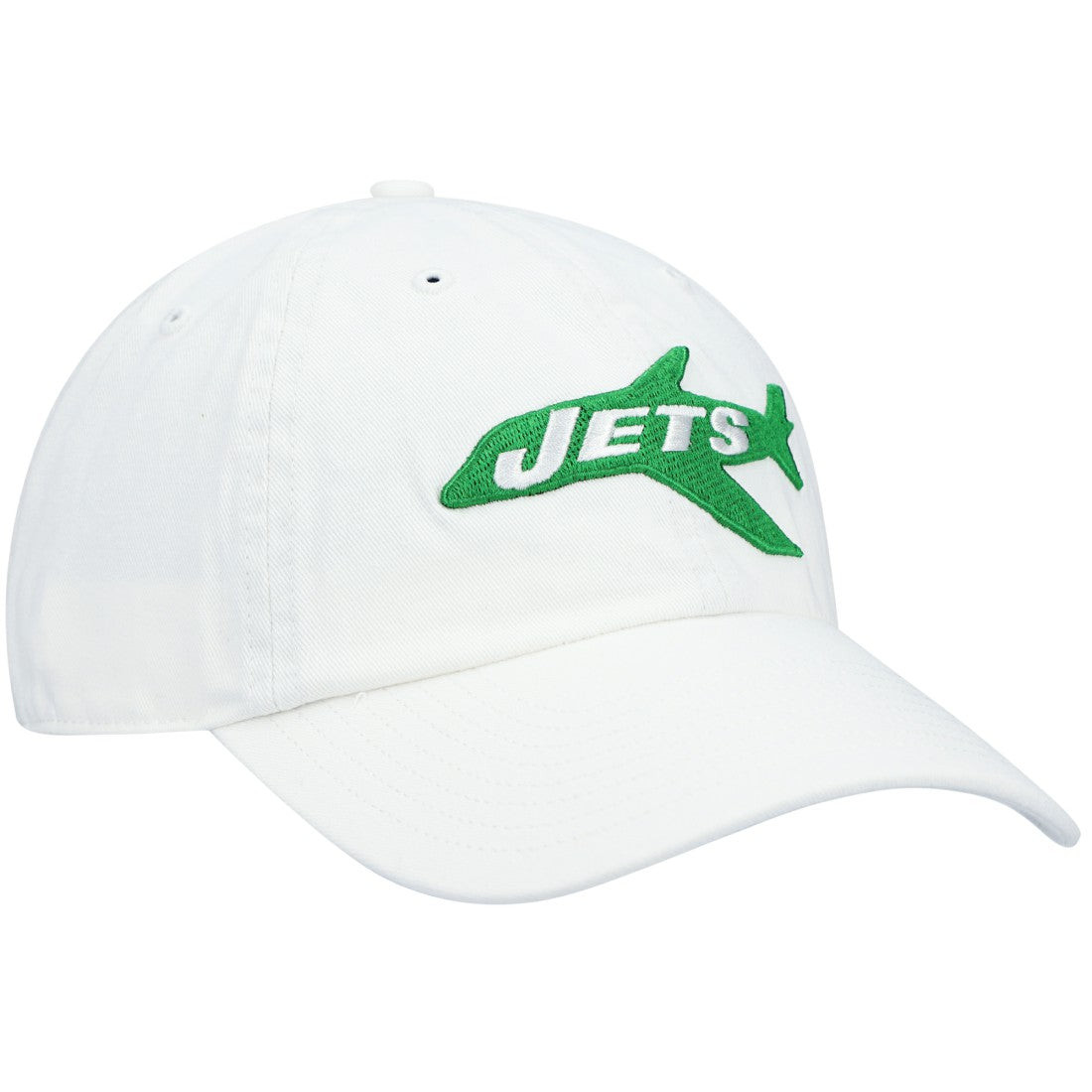 New York Jets '47 Clean Up Adjustable Hat White | 47 brand