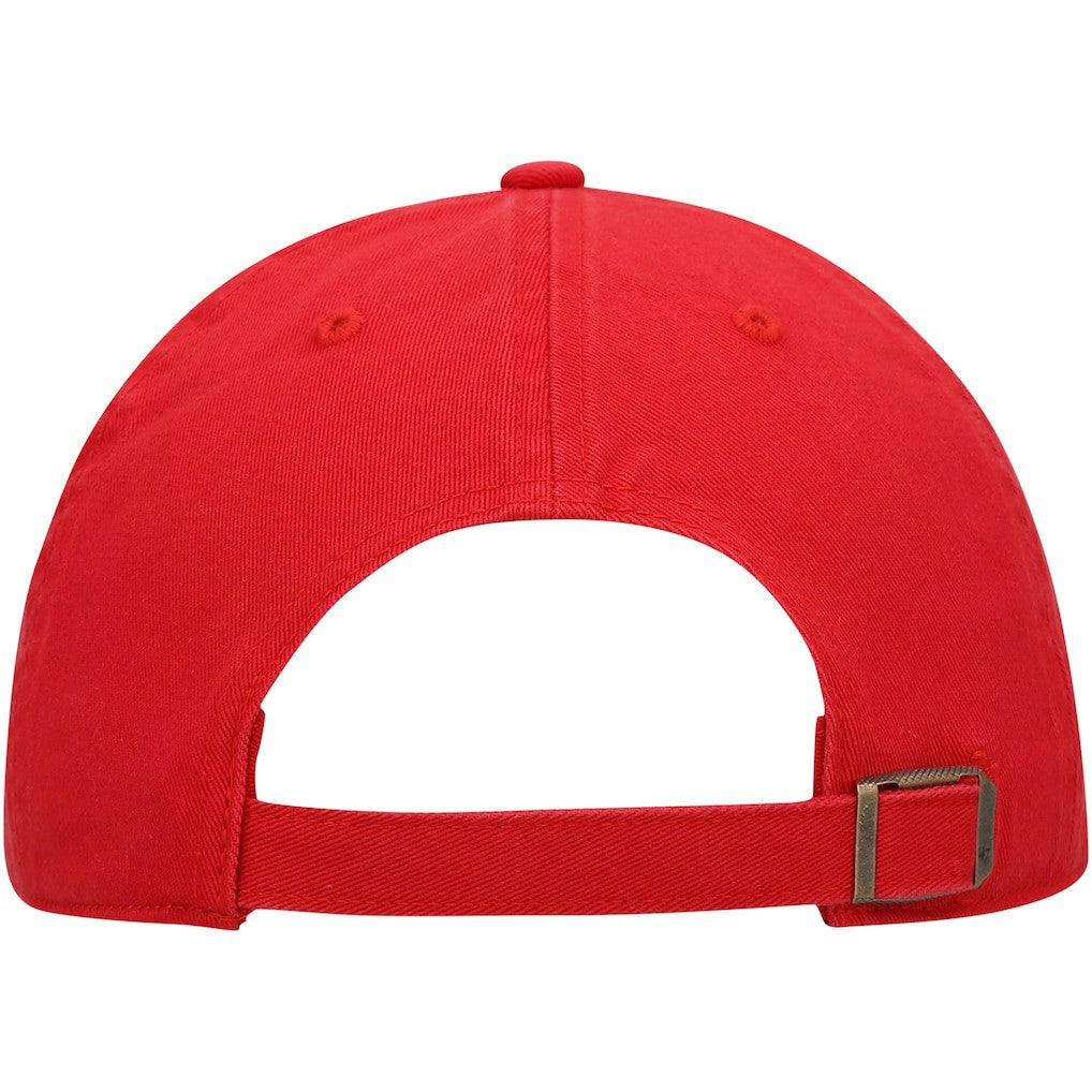 San Francisco 49ers '47 Clean Up Adjustable Hat Scarlet | 47 brand