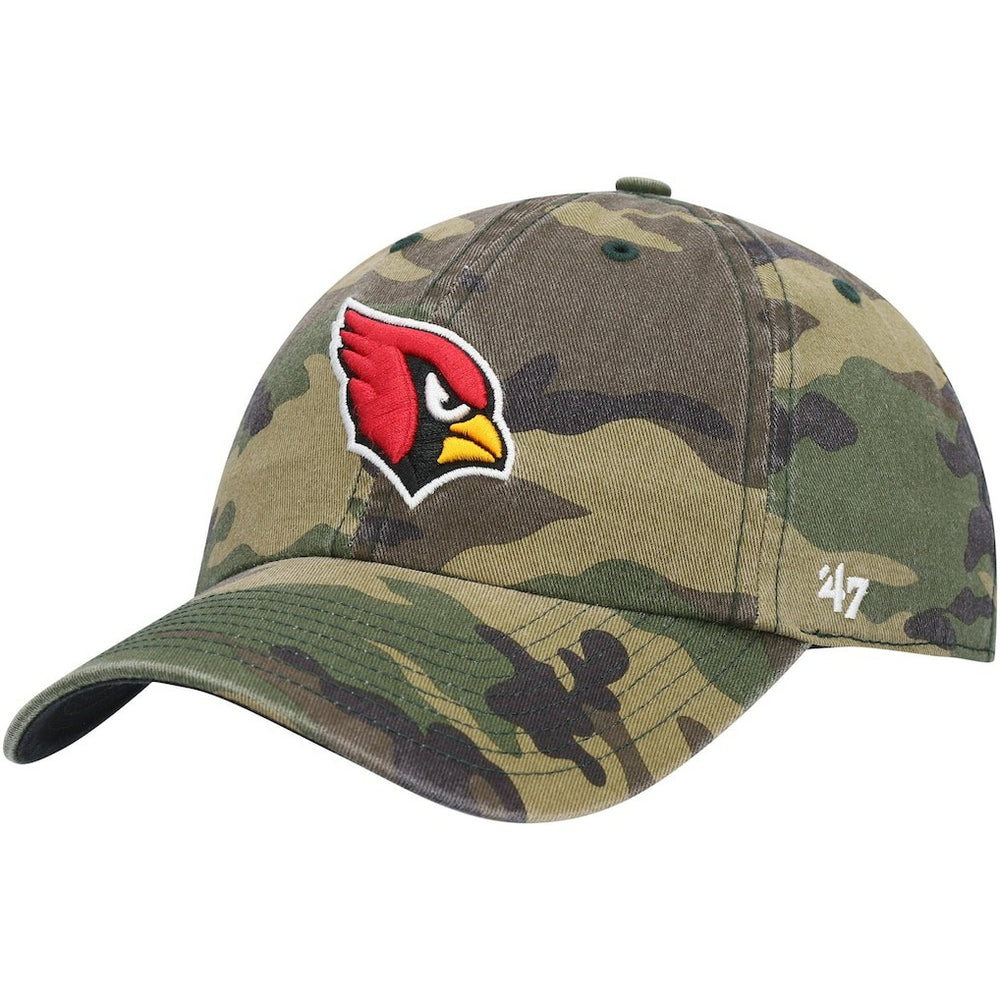 Arizona Cardinals '47 Woodland Clean Up Adjustable Hat Camo | 47 brand