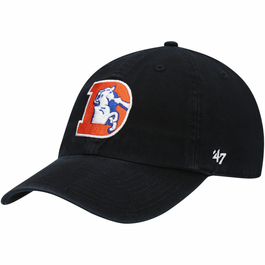 Denver Broncos '47 Clean Up Adjustable Hat Black | 47 brand