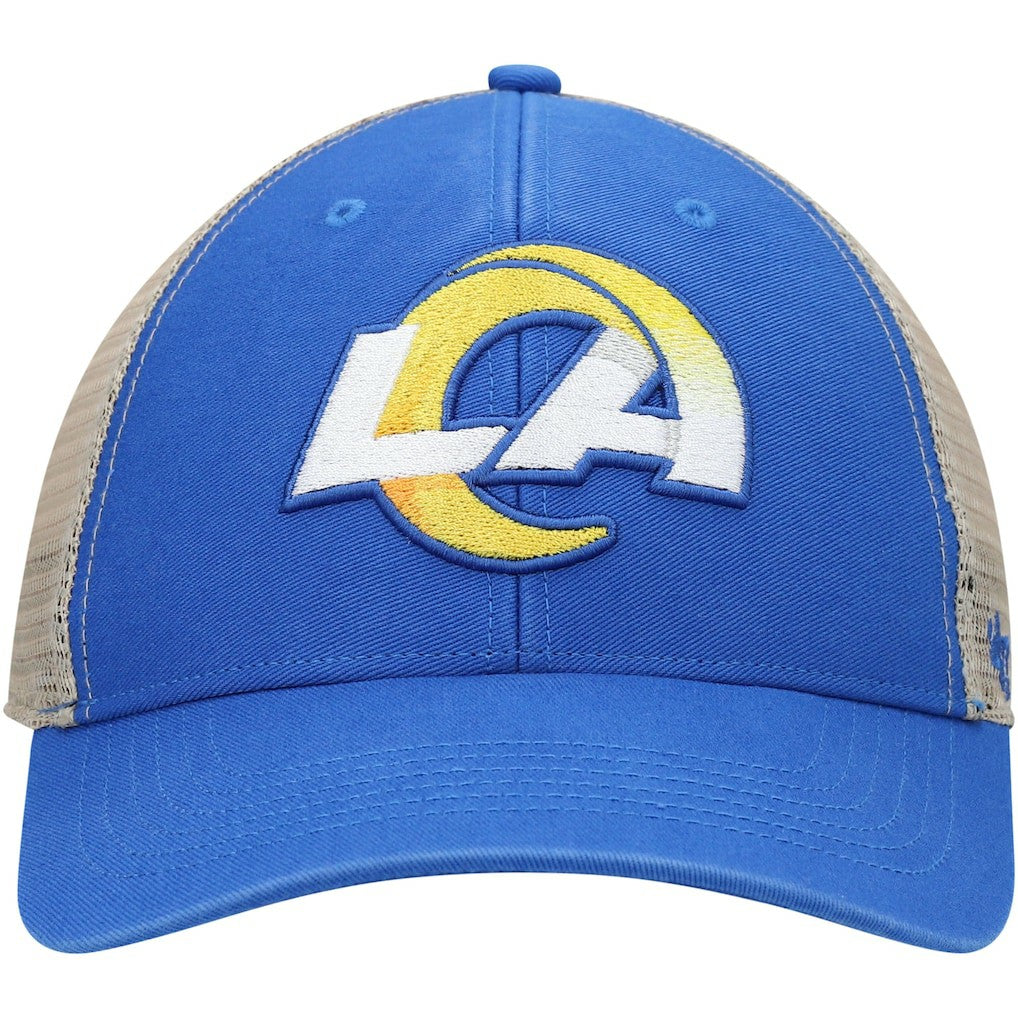 Los Angeles Rams '47 Flagship Logo MVP Snapback Hat Royal/Natural | 47 brand
