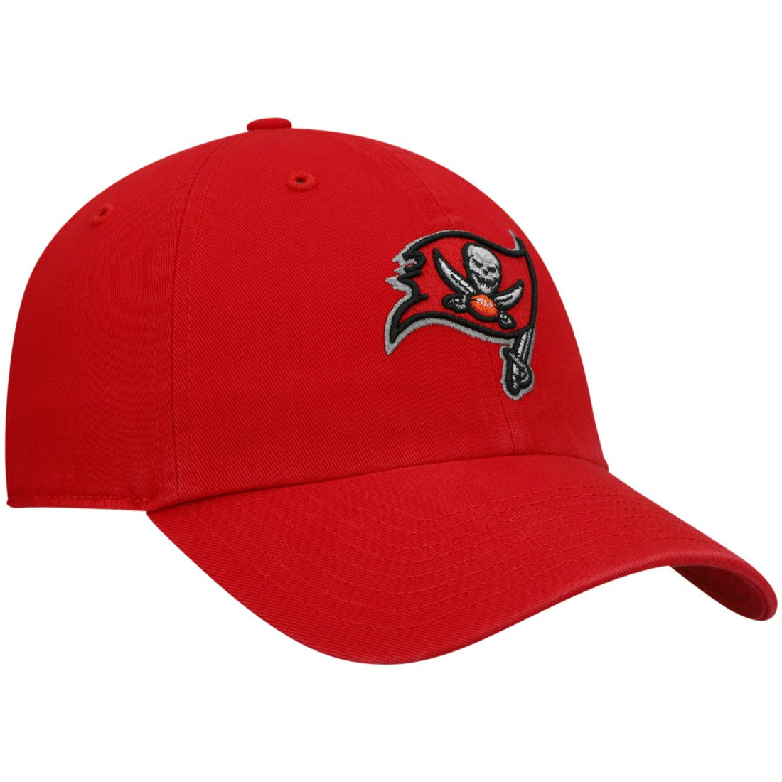 Tampa Bay Buccaneers '47 Primary Logo Clean Up Adjustable Hat Red | 47 brand