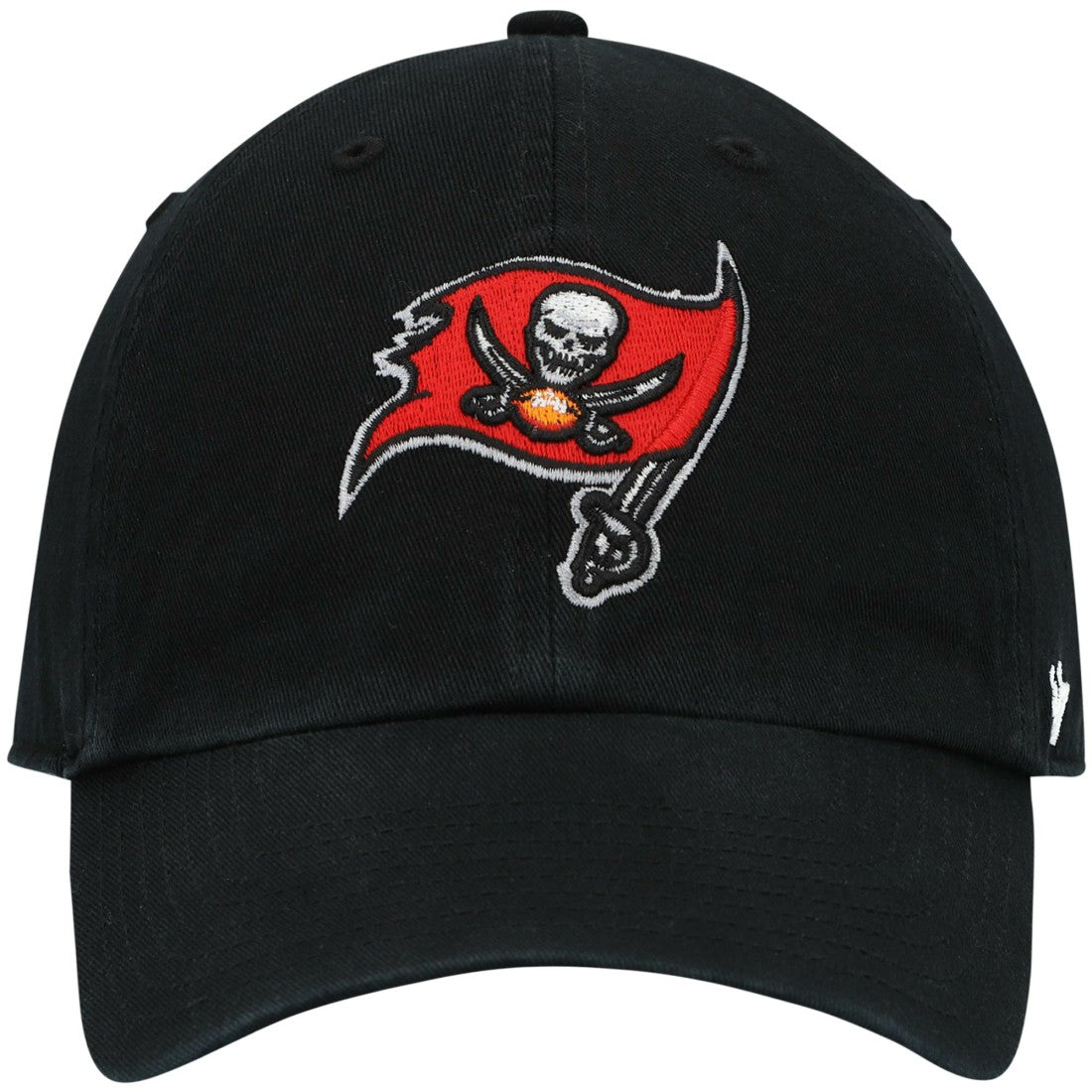 Tampa Bay Buccaneers '47 Secondary Clean Up Adjustable Hat Black | 47 brand