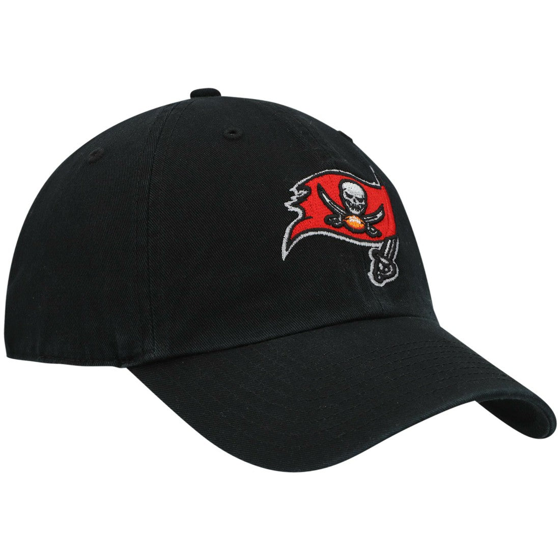 Tampa Bay Buccaneers '47 Secondary Clean Up Adjustable Hat Black | 47 brand