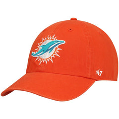 Miami Dolphins '47 Secondary Clean Up Adjustable Hat Orange | 47 brand