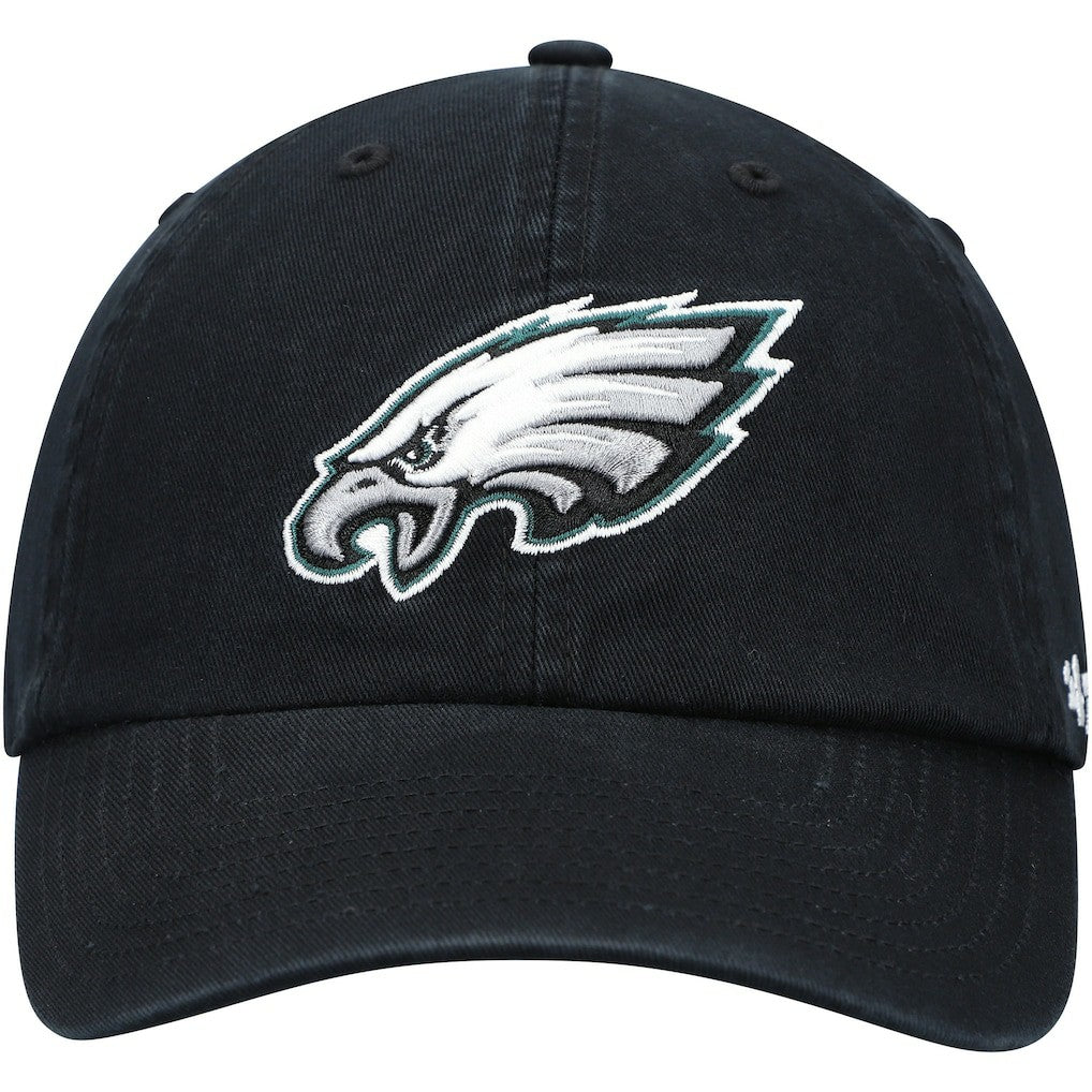 Philadelphia Eagles '47 Secondary Clean Up Adjustable Hat Black | 47 brand
