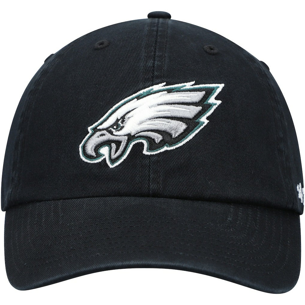 Philadelphia Eagles '47 Secondary Clean Up Adjustable Hat Black | 47 brand