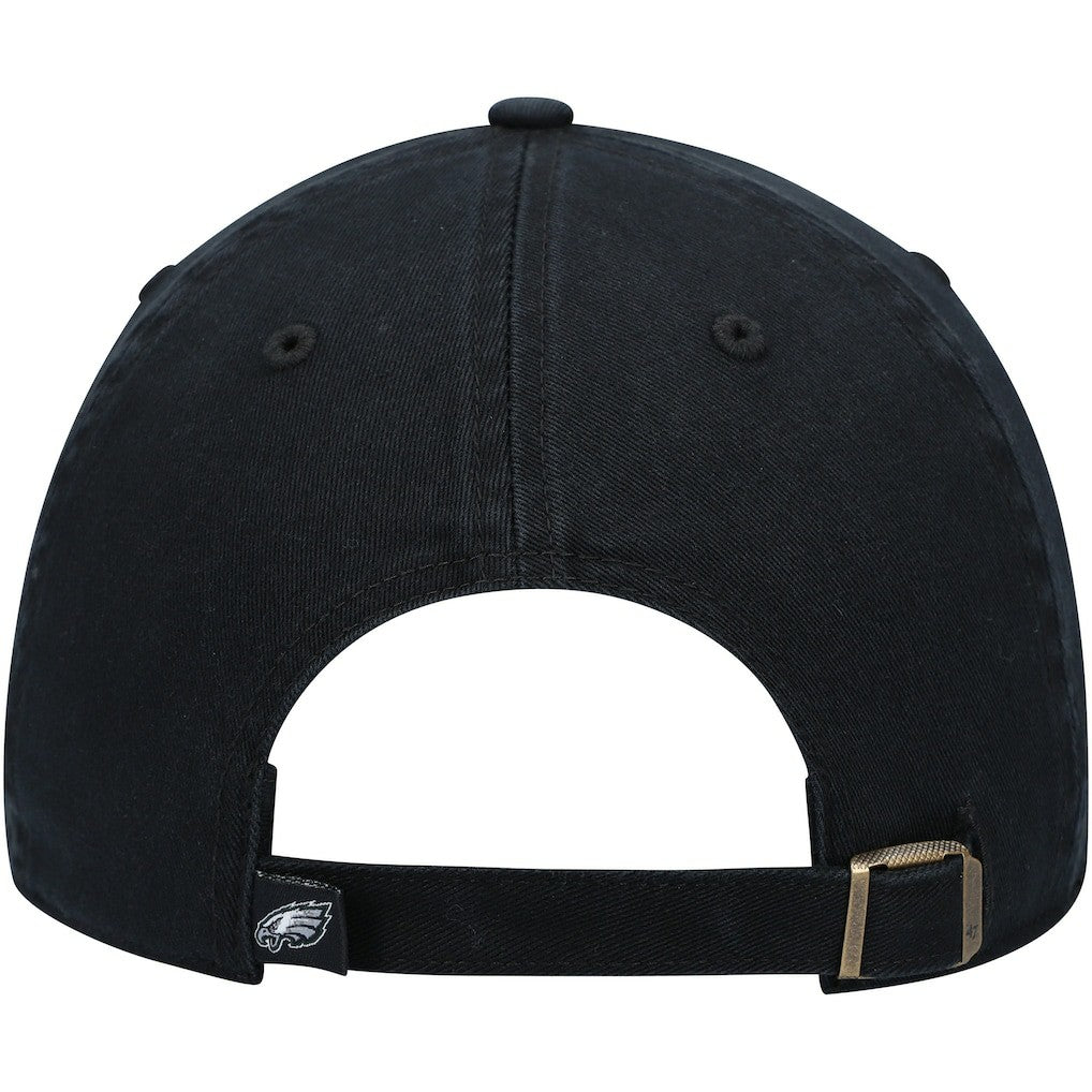 Philadelphia Eagles '47 Secondary Clean Up Adjustable Hat Black | 47 brand
