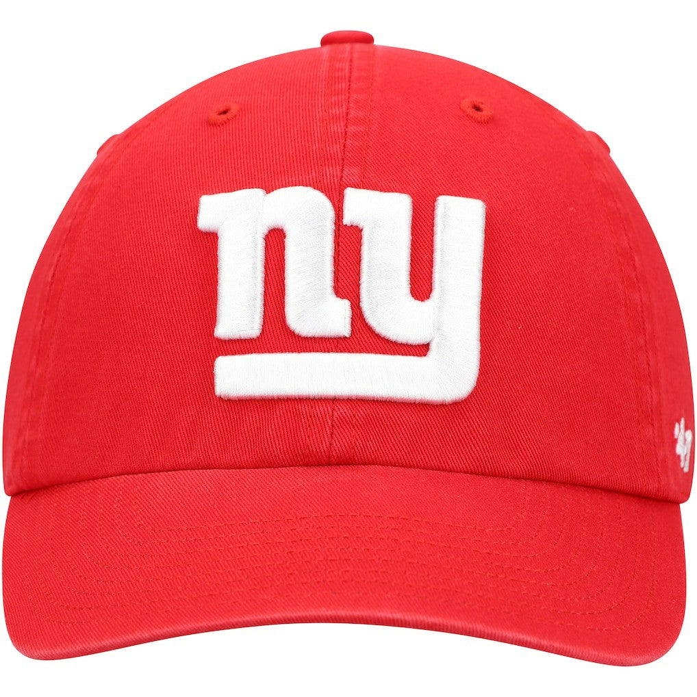 New York Giants '47 Secondary Clean Up Adjustable Hat Red | 47 brand