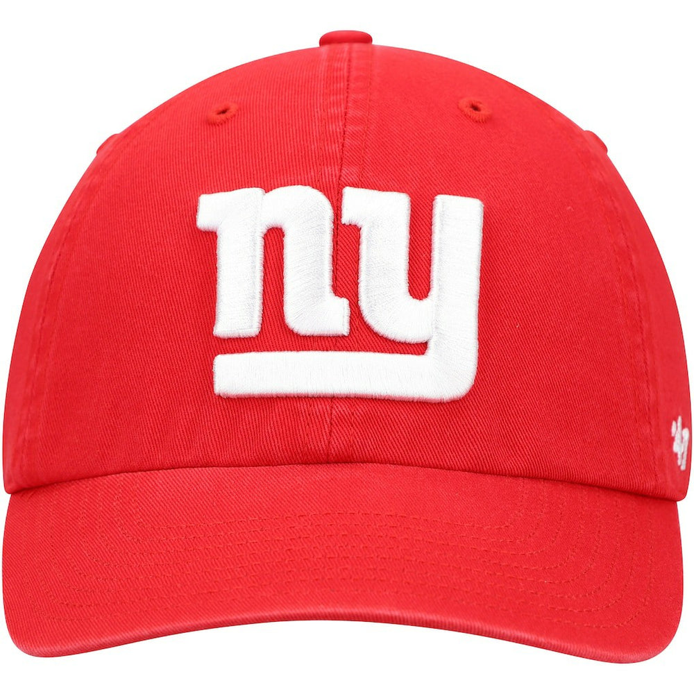 New York Giants '47 Secondary Clean Up Adjustable Hat Red | 47 brand