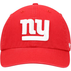 New York Giants '47 Secondary Clean Up Adjustable Hat Red | 47 brand