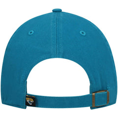 Jacksonville Jaguars '47 Secondary Clean Up Adjustable Hat Teal | 47 brand